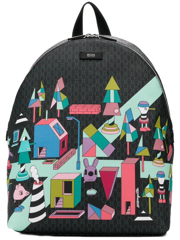 Boss Hugo Boss X Jeremyville Backpack - Grey