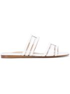 Marion Parke Slip-on Flat Sandals - White