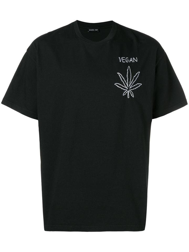Riccardo Comi Vegan T-shirt - Black