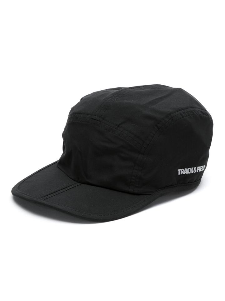 Track & Field Panelled Cap - Black