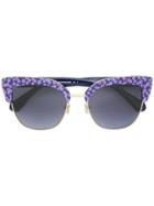 Kate Spade Karris Sunglasses - Pink & Purple