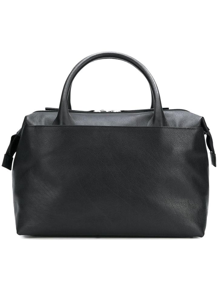 Mm6 Maison Margiela Top Handle Holdall - Black