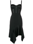 Pinko Graziano Bodice Detail Dress - Black