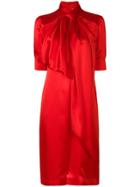 Givenchy Bow Dress - Red