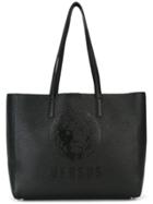 Versus Large Double Straps Tote - Black