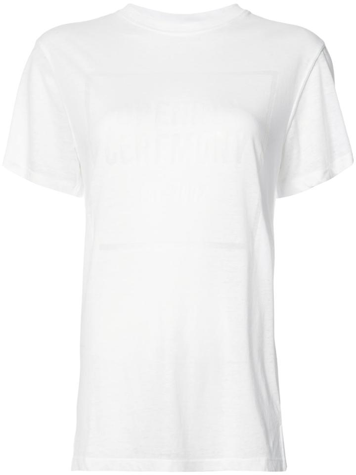 Opening Ceremony Logo Print T-shirt - White