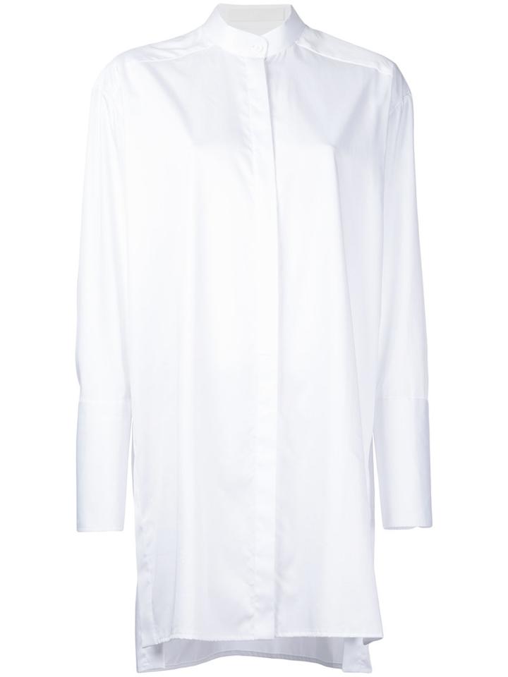 Dion Lee - Oversized Shirt - Women - Cotton - 6, White, Cotton
