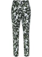 Andrea Marques Foliage Print Straight Trousers - Unavailable