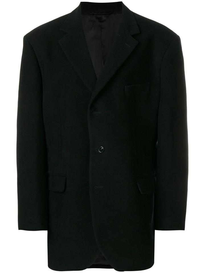 Raf Simons Oversized Blazer - Black