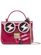 Furla 'bolt' Crossbody Bag, Women's, Pink/purple