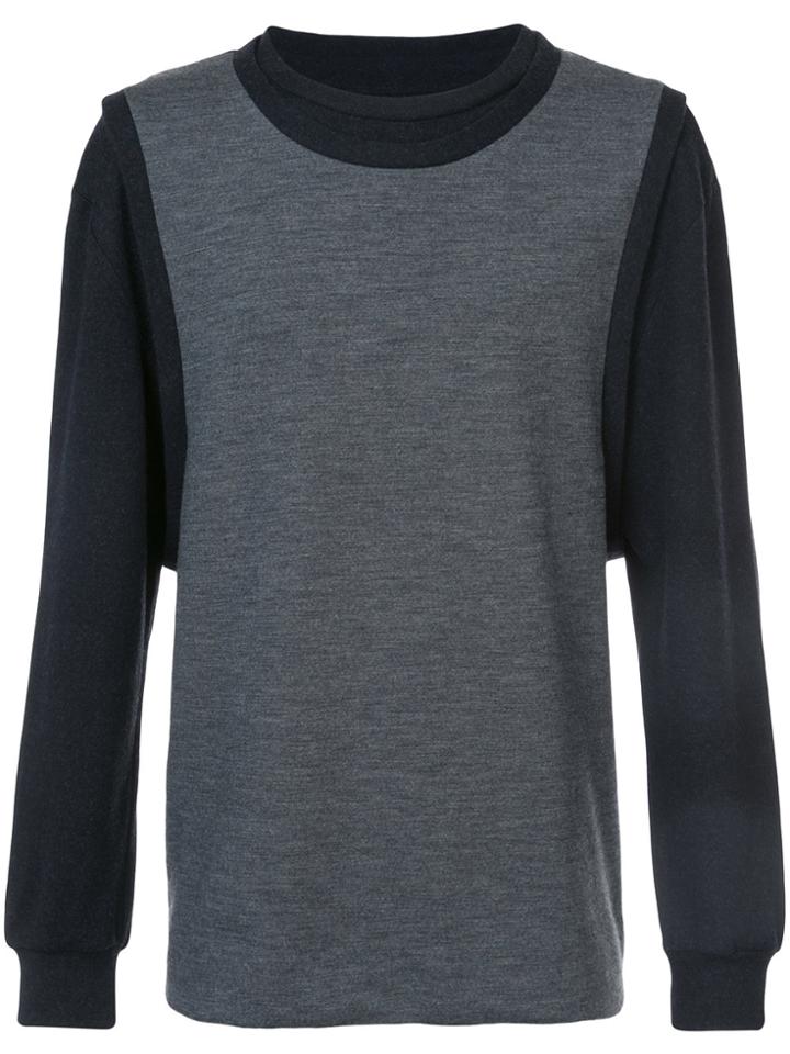 Private Stock Double Layer Sweatshirt - Black