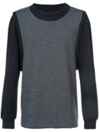 Private Stock Double Layer Sweatshirt - Black