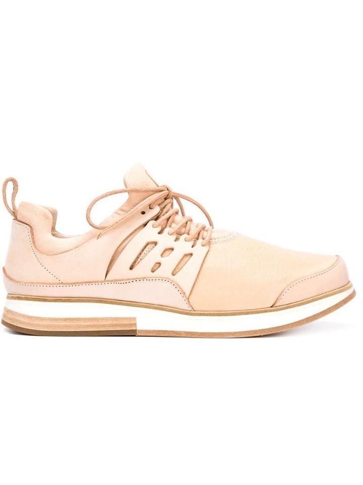 Hender Scheme Panelled Lace-up Sneakers - Neutrals