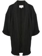 Snow Peak Wide Sleeve Fleece Coat - Black