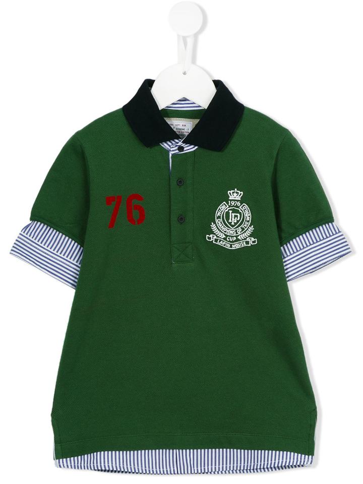 Lapin House Layered Polo Shirt, Toddler Boy's, Size: 2 Yrs, Green