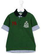 Lapin House Layered Polo Shirt, Toddler Boy's, Size: 2 Yrs, Green