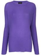 G.v.g.v. Ribbed Jumper - Pink & Purple