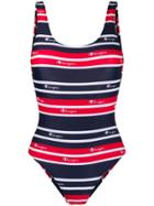 Champion Striped Swimsuit - Blue