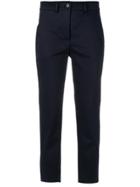 Société Anonyme Raw Hem Cropped Skinny Trousers - Blue