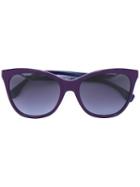 Fendi Eyewear - Cat Eye Sunglasses - Unisex - Acetate - One Size, Pink/purple, Acetate