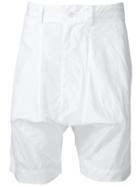 Julius Lightweight Harem Shorts, Men's, Size: 3, White, Cotton/viscose