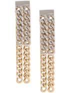Jil Sander Hanging Chain Earrings - Metallic