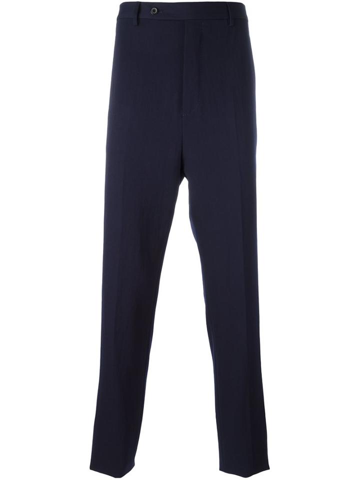 Lanvin Solid Carrot Shape Trousers