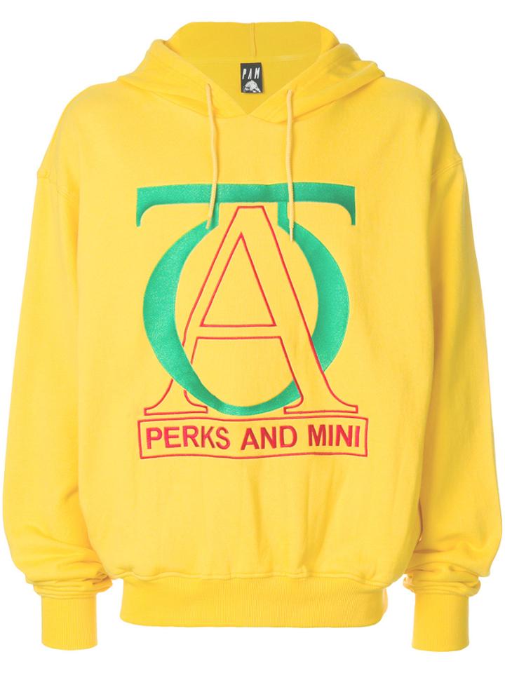 P.a.m. Jog Your Mind Hoodie - Yellow & Orange