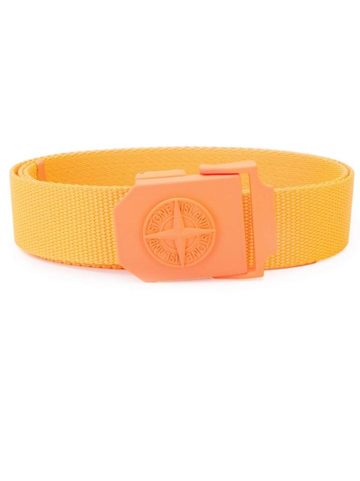 Stone Island Buckle Belt - Orange