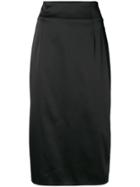 Pinko Pencil Skirt - Black