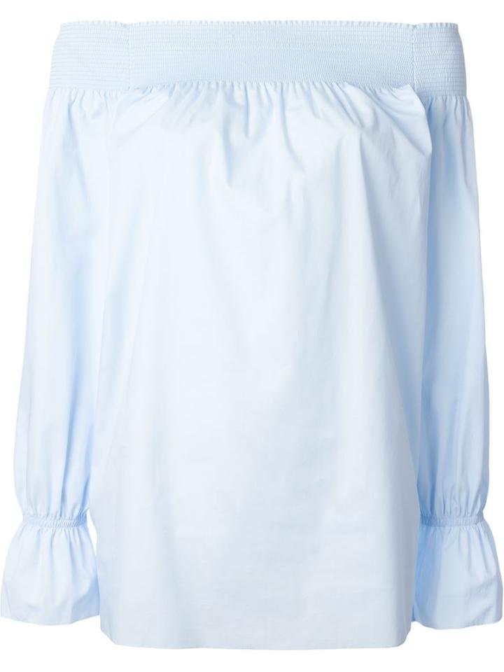 Mm6 Maison Margiela Elasticated Off-shoulder Top