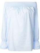 Mm6 Maison Margiela Elasticated Off-shoulder Top