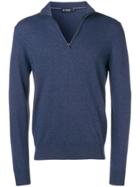 Hackett High Neck Pullover - Blue