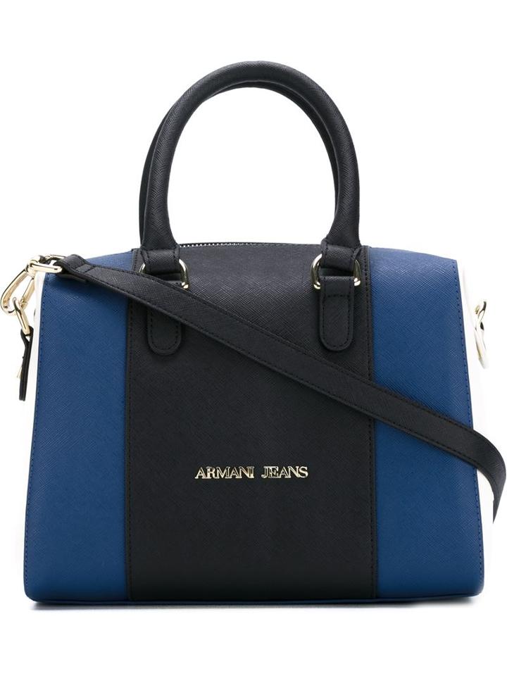 Armani Jeans Colour Block Tote Bag