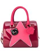 Furla 'candy Dj Boston' Tote, Women's, Pink/purple