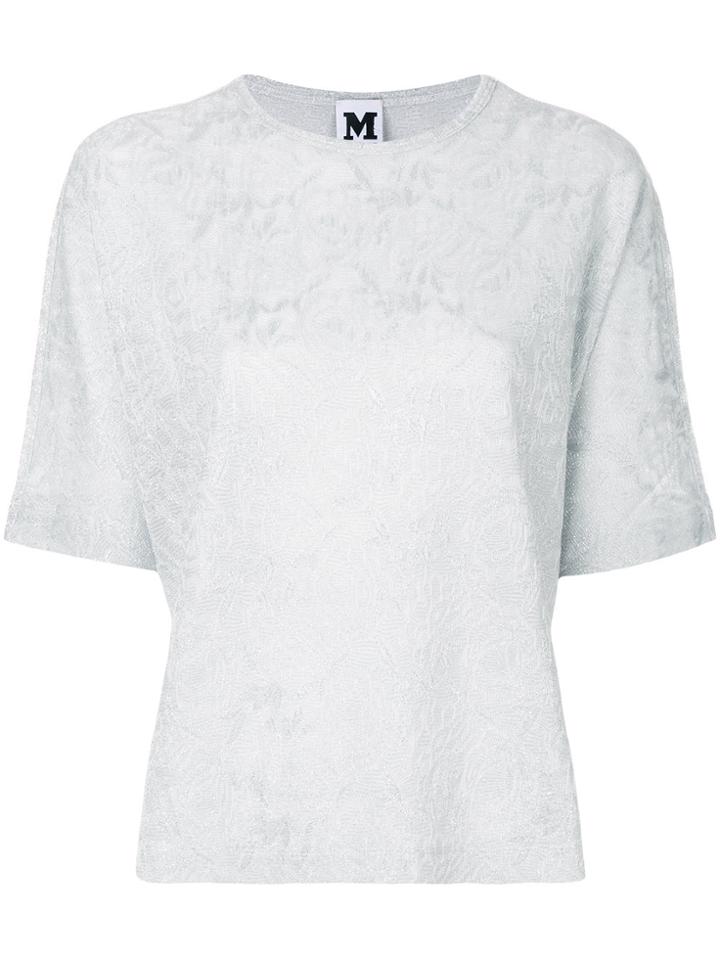 Missoni Sparkly Top - Grey