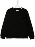 Chiara Ferragni Kids Teen Flirting Sweatshirt - Black