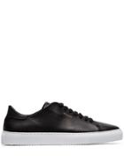 Axel Arigato Black Clean 90 Contrast Sole Low-top Leather Sneakers