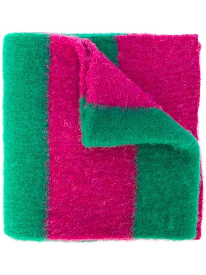 Ps Paul Smith Striped Scarf - Pink