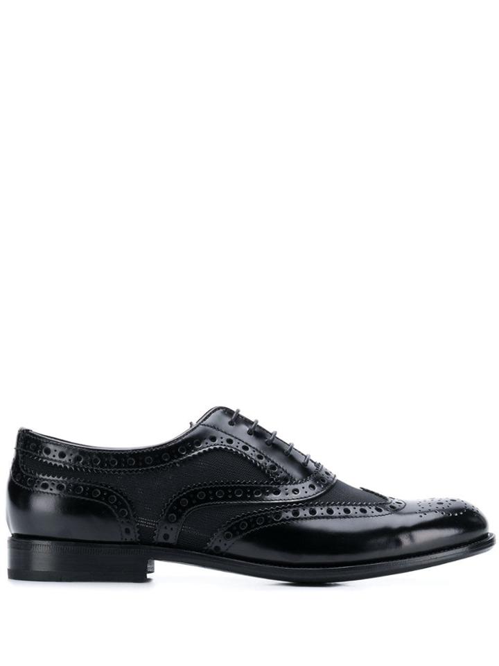 Church's Perforated Lace-up Brogues - Black