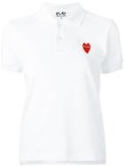 Comme Des Garçons Play - Logo Stamp Top - Women - Cotton - L, Women's, White, Cotton