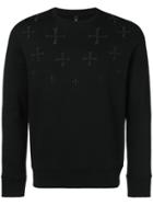 Neil Barrett Cross Motif Sweatshirt - Black