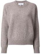 Studio Nicholson Cropped Jumper - Brown