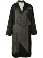 Yohji Yamamoto - Runway Coat - Men - Silk/cupro/wool - 3, Black, Silk/cupro/wool