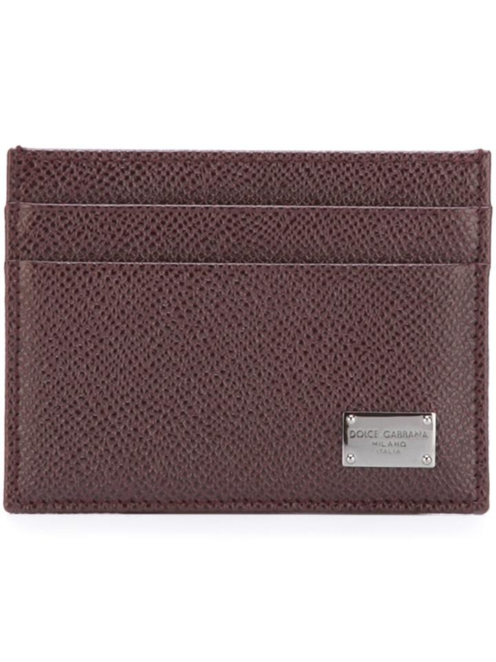 Dolce & Gabbana Classic Cardholder - Red
