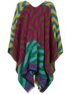 Walter Van Beirendonck P!g Poncho - Multicolour
