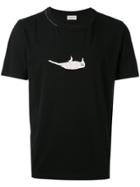 Saint Laurent Bird Print T-shirt - Black