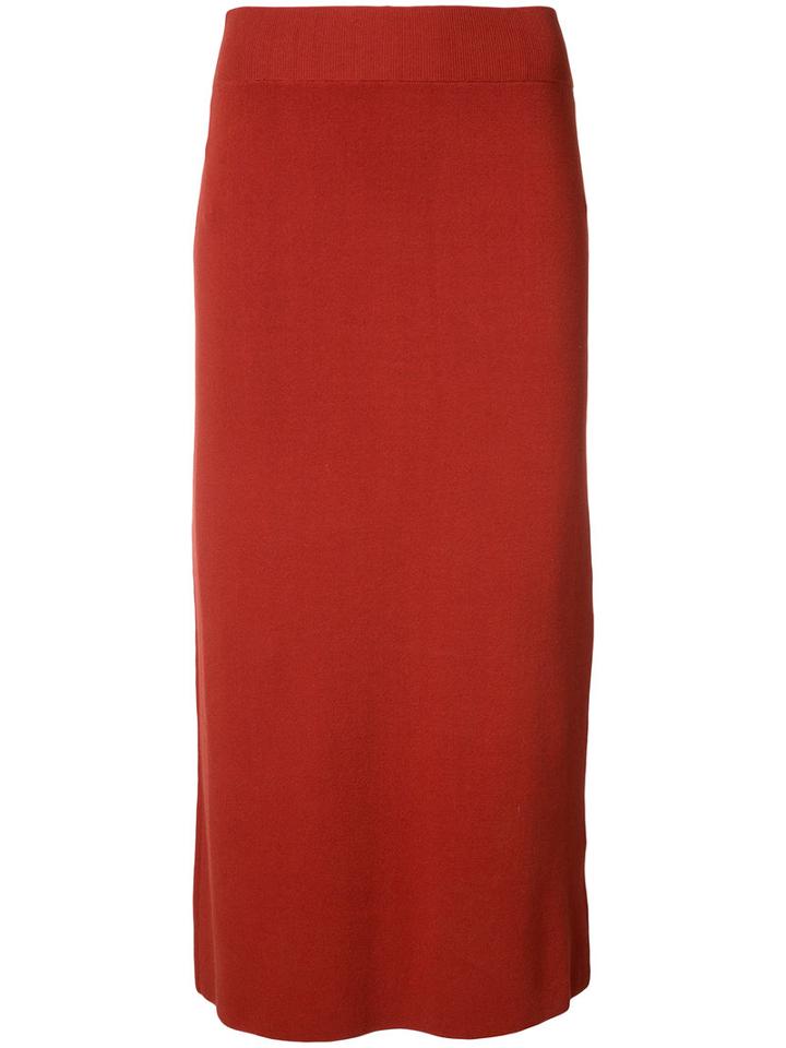 A.l.c. - Emmanuelle Skirt - Women - Cotton/polyamide/spandex/elastane - Xs, Red, Cotton/polyamide/spandex/elastane