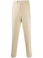 Paura Tailored Straight Leg Trousers - Neutrals