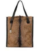 Roberto Cavalli Shopping Tote - Brown